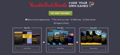 Desarrolla tus propios videojuegos con el Humble Bundle de Apress