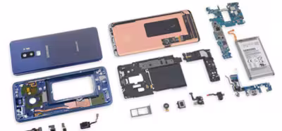iFixit desmonta un Galaxy S9+, dándole una mala nota de reparabilidad