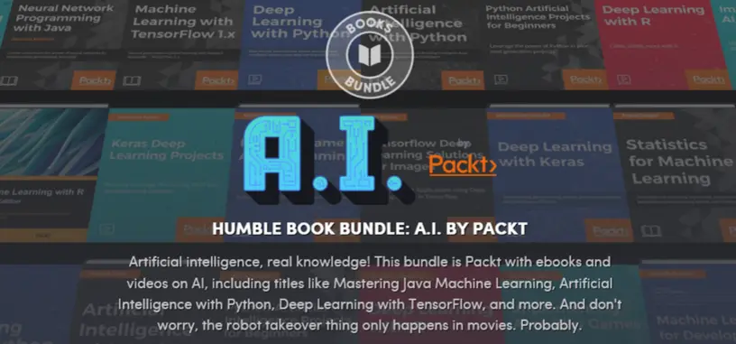 Conviértete en un experto en inteligencia artificial y aprendizaje automático con este Humble Bundle