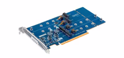 Gigabyte presenta el adaptador CMT2014 para cuatro SSD tipo M.2