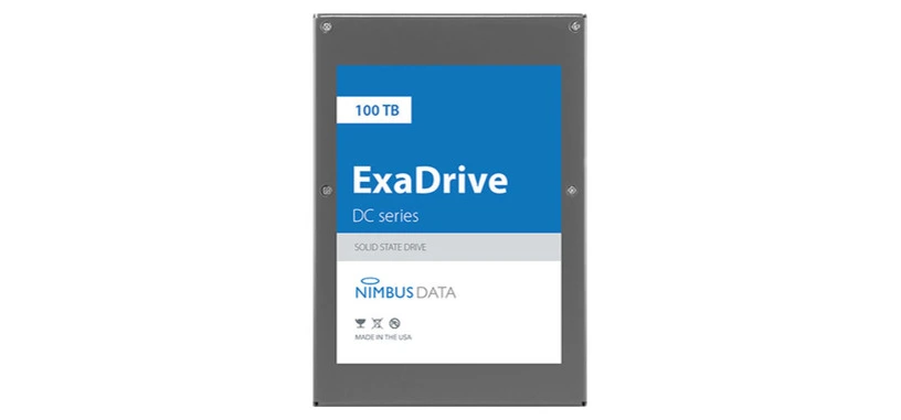 El SSD de mayor capacidad es el ExaDrive de 100 TB