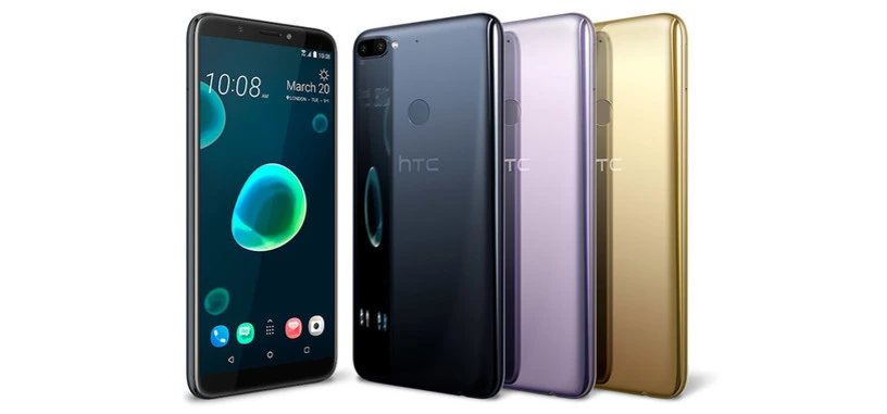 HTC presenta los Desire 12 y 12+, centrados en su diseño para la gama media