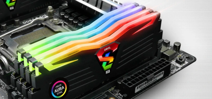 GeIL presenta los módulos Super Luce RGB de memoria DDR4