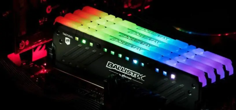 Ballistix renueva su serie Tactical Tracer de módulos DDR4 con iluminación RGB