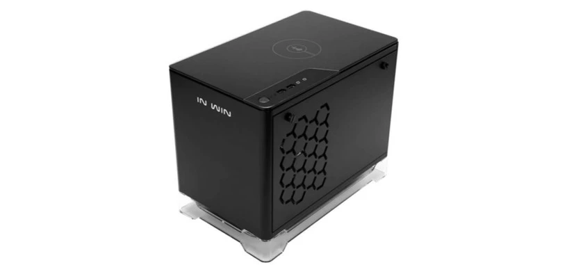 In Win presenta la caja A1 para mini-PC con base de carga inalámbrica Qi