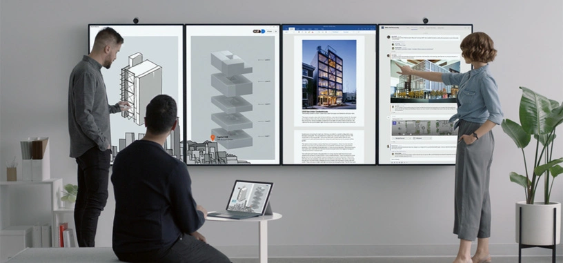 Microsoft presenta Surface Hub 2, una pantalla colaborativa con más posibilidades