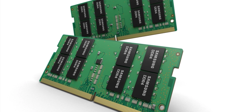 Samsung presenta el primer módulo SO-DIMM de 32 GB de tipo DDR4 para portátiles con chips a 10 nm
