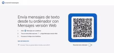 Google complementa Mensajes Android con una versión web