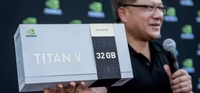 Nvidia muestra la edición limitada Titan V CEO de 32 GB
