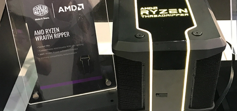AMD y Cooler Master colaboran en la refrigeración Wraith Ripper