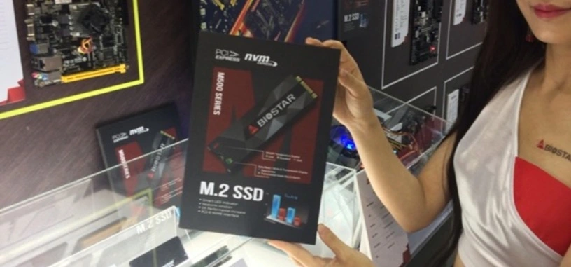 Biostar anuncia la serie M500 de SSD de tipo PCIe 3.0 ×2