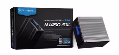 SilverStone pone a la venta la fuente pasiva Nightjar NJ450-SXL, 80 PLUS Platinum de 450 W