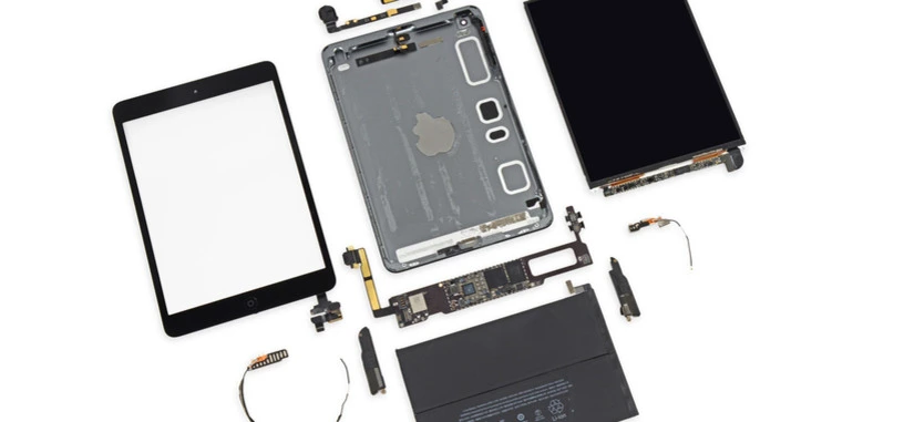 iFixit desmonta un iPad mini 2, y se encuentra algunas sorpresas