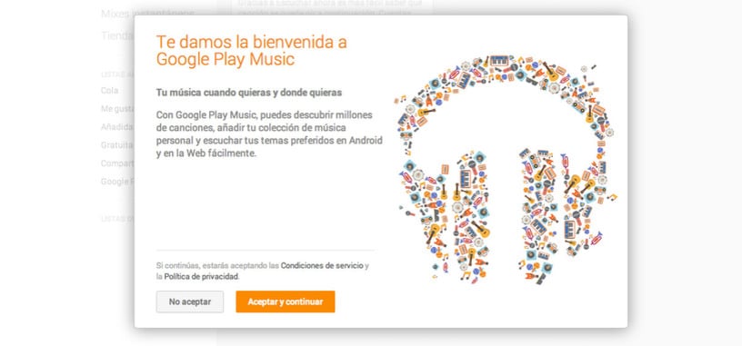 google play music my library ads