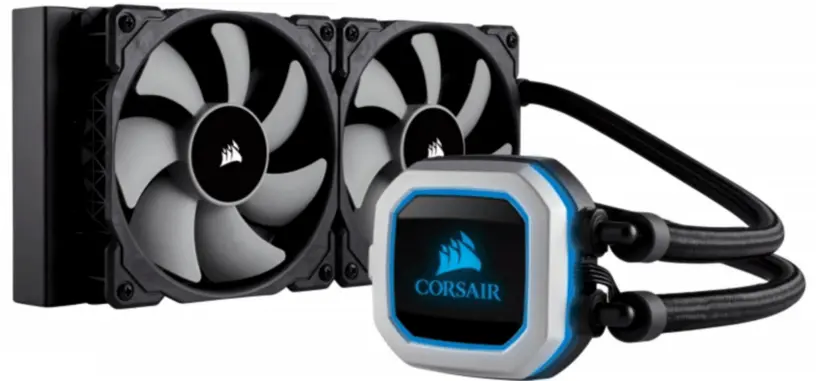 Corsair pone a la venta la refrigeración Hydro H100i Pro con modo semipasivo