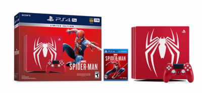 Sony crea una edición limitada de 'Spider-Man' de la PlayStation 4