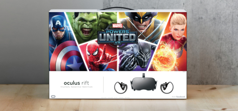Marvel y Oculus VR colaboran en una versión de Rift que incluye 'Powers United VR'
