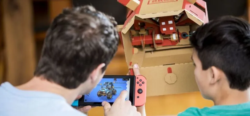Nintendo presenta nuevo Labo para crear un coche, submarino y avión