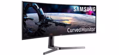 Samsung presenta el monitor C43J89, VA curvo de 120 Hz con resolución 3840 × 1200 píxeles