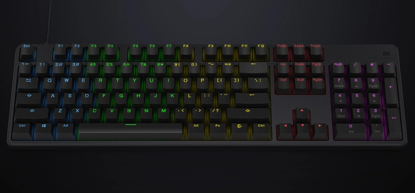 Xiaomi anuncia su primer teclado mecánico para juegos Mi Game Keyboard