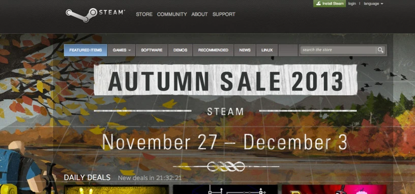 Comienzan las ofertas de otoño de Steam