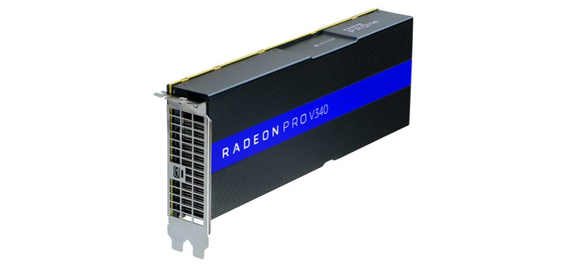 AMD anuncia la Radeon Pro V340 para virtualización, con dos GPU Vega integradas