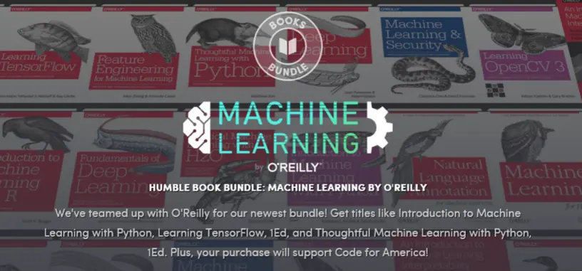 Conviértete en un experto en aprendizaje automático con este 'Humble Bundle' de O'Reilly