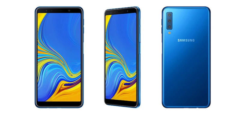 Samsung anuncia el Galaxy A7 (2018) con triple cámara trasera