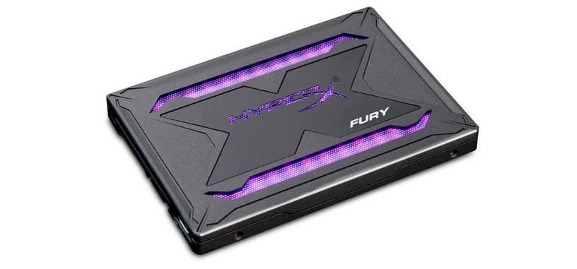 HyperX anuncia la serie Fury RGB de SSD con iluminación