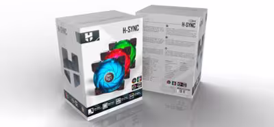 NOX anuncia el kit H-SYNC de ventiladores con iluminación RGB