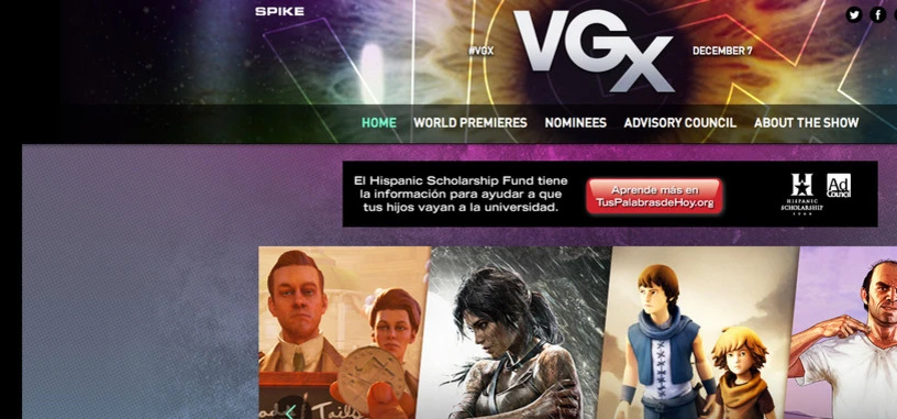 Ganadores de los premios VGX 2013 de videojuegos