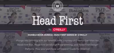 Aprende rápidamente varias tecnologías con este lote de libros 'Head First' de O'Reilly