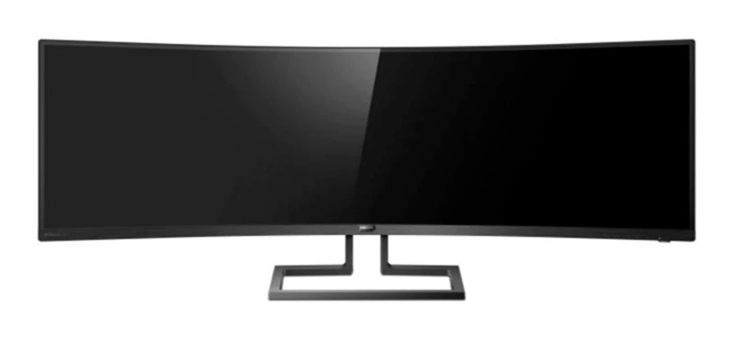 Philips prepara el monitor 499P9H, curvo VA con resolución 5120 x 1440 píxeles
