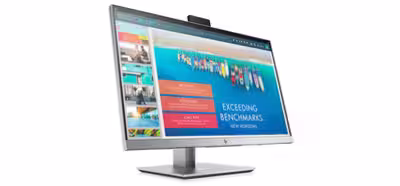 HP anuncia el monitor EliteDisplay E243d con cámara web, GbE y USB-C