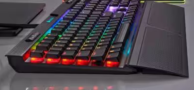 Corsair presenta el K70 RGB MK.2 Low Profile con interruptores MX de perfil bajo