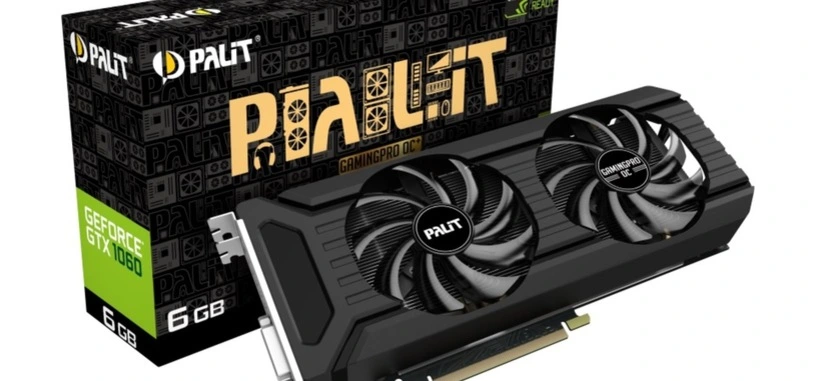 Palit anuncia la GTX 1060 GamingPro OC+ con memoria GDDR5X
