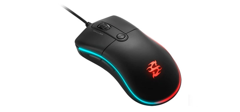 Sharkoon anuncia el ratón Skiller SGM2, ratón con RGB de 18 euros