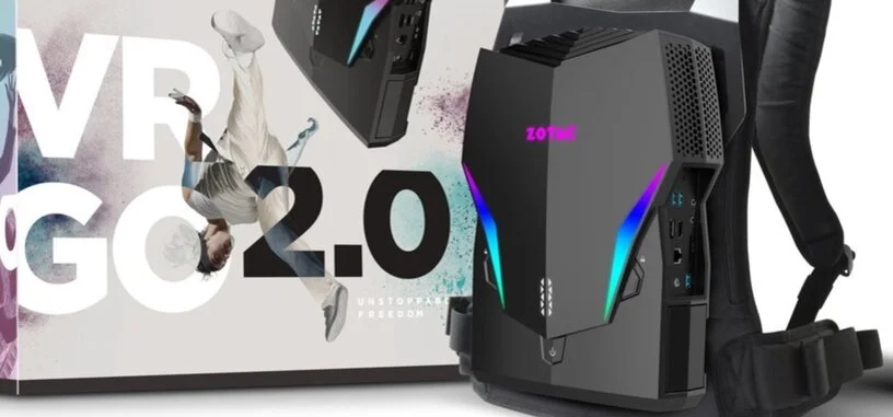 Zotac vuelve a intentarlo en el terreno de las mochilas-PC con la VR Go 2.0