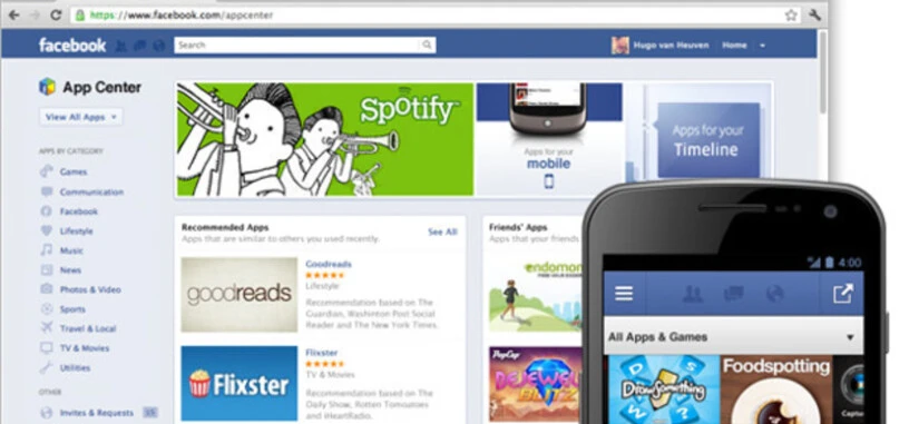 Facebook anuncia su nueva tienda de aplicaciones: App Center