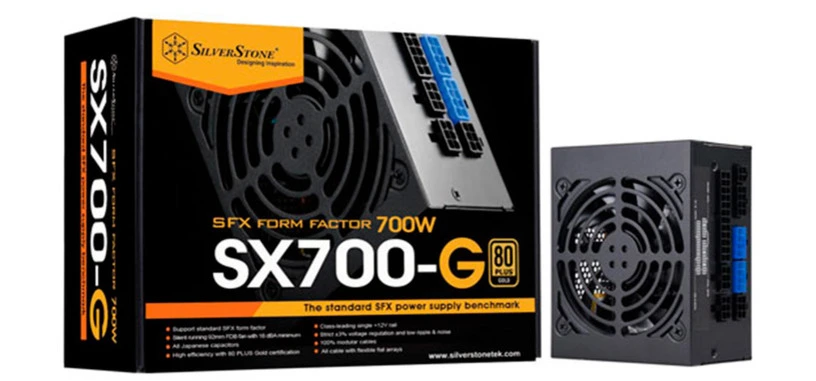 SilverStone pone a la venta la fuente SX700-G en formato SFX