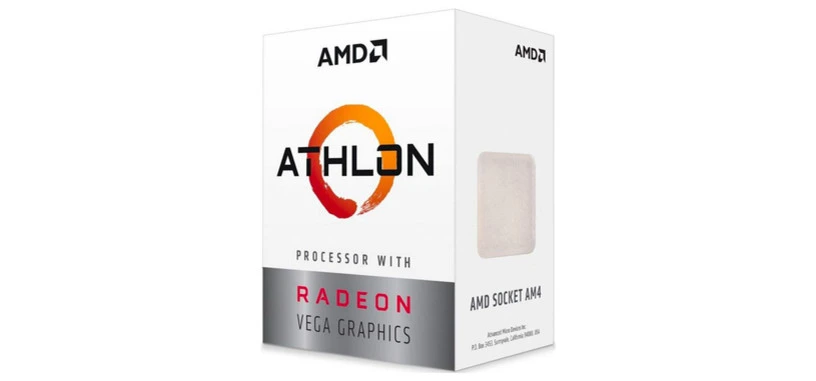AMD anuncia el Athlon 3000G de doble núcleo y Radeon Vega 3 de 50 dólares