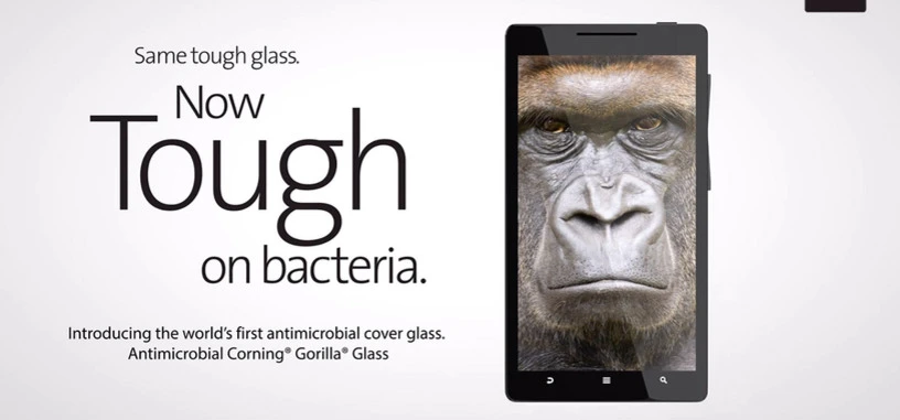 Corning presenta un nuevo Gorilla Glass con capacidades antimicrobiales