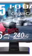 IO Data presenta el GigaCrysta, monitor de 24'' FHD, 240 Hz, y 0.6 ms con HDR10