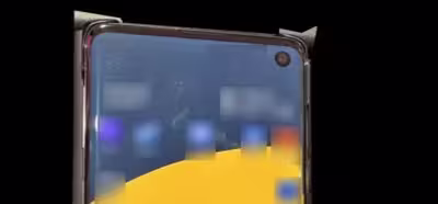 Este sería el aspecto del Galaxy S10, que llegaría con pantalla con agujero