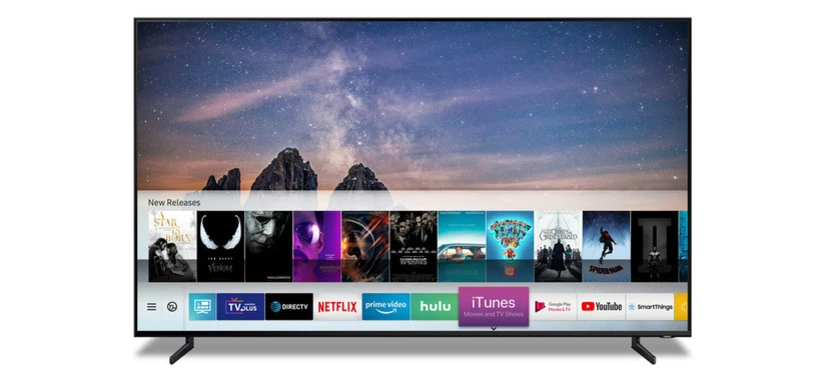 Los televisores inteligentes de Samsung de 2019 contarán con iTunes y AirPlay 2