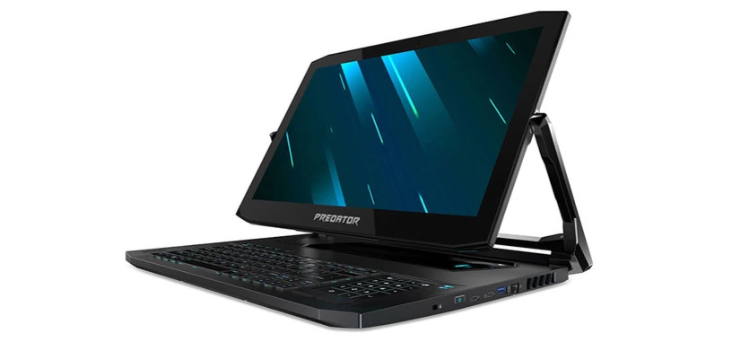 Acer presenta el convertible Predator Triton 900, con Core i7, RTX 2080 y pantalla de 17'' 4K