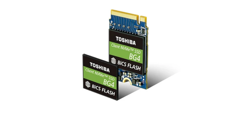 Toshiba anuncia el BG4, SSD en formato M.2230 con NAND 3D de 96 capas