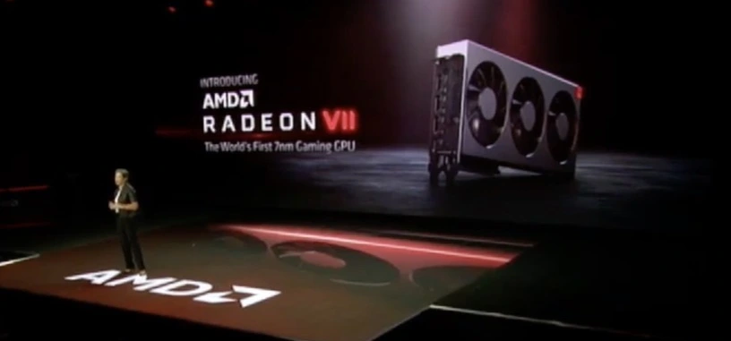 AMD anuncia la Radeon VII: un 25 % más potente que la Vega 64 por 699 dólares