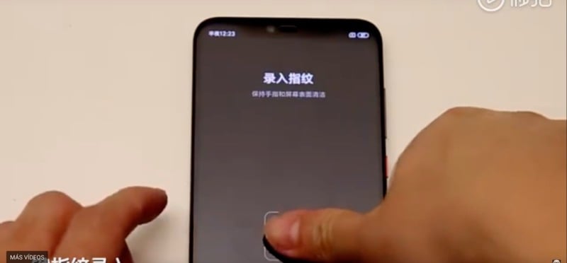Imagen del Xiaomi Mi Max no muestra lector de huella