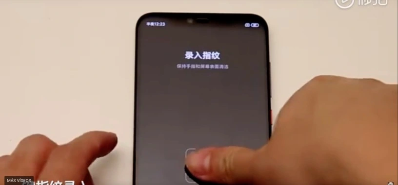 Xiaomi muestra en funcionamiento su nuevo lector de huellas en pantalla